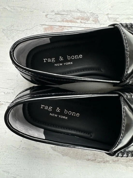 rag & bone • Corey Leather Lug-Sole Penny Loafers NWOT - Picture 3 of 13